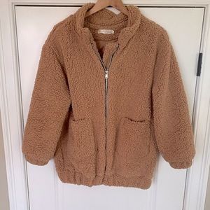 Oversized Teddy Coat (S)